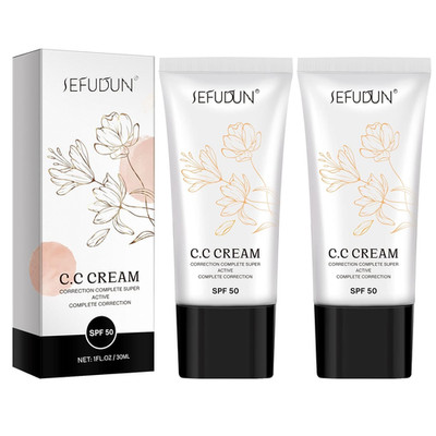 CC Cream 2 Pack, Self Adjusting for Mature Skin, Super Active Foundation with SP