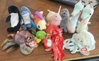 Vtg Ty Lot Of 11 Beanie Babies Ocean/sea Animals Mint with Both Tags
