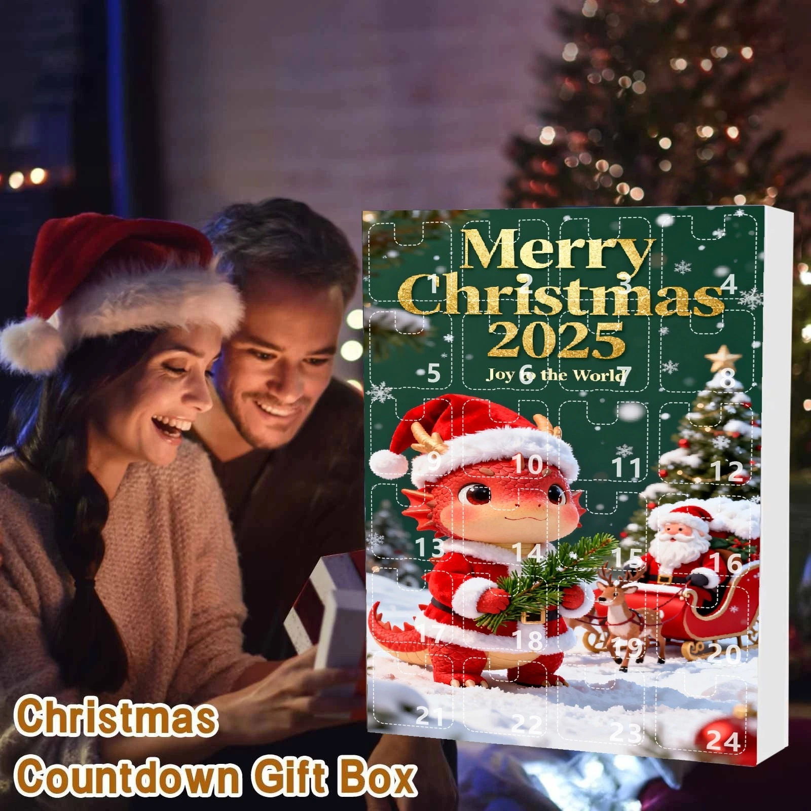 Dragon Doll Blind Advent Calendar Countdown With 24 Boxes For Kids