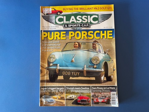 Oldtimer & Sportwagen Juli 2015 - Band 34 Nr.4 - Porsche 356, Jaguar XJS, Golf
