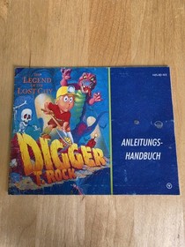 NINTENDO NES Digger T. Rock - The Legend Of The Lost City OVP Anleitung
