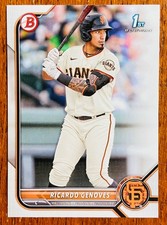 2022 BOWMAN 1ST RICARDO GENOVES PROSPECT RC #BP-60 NM+ SAN FRANCISCO GIANTS