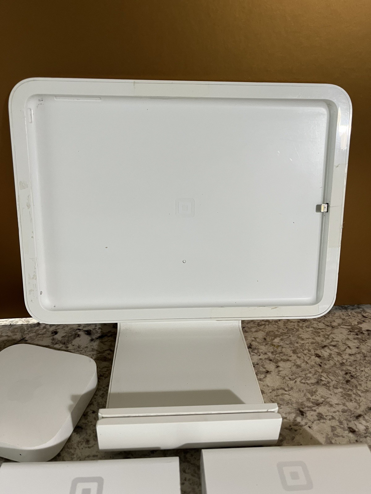 как выглядит Square POS Terminal Register Credit Card Machine POS System Apple Airport Exp фото