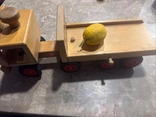 Fagus Wooden container tipper truck 10.49 Made in Germany Wood