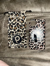 Leopard Print Loopy Case For iPhone 11 Also Fits iPhone XR with cloth case 