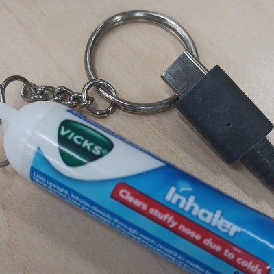 Vicks Menthol Nasal Inhaler Decongestant 0.125 mg Adult Exp 12/12/2029