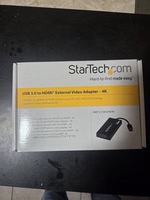 StarTech.com USB32HD4K USB 3.0 to HDMI Display Adapter 4K Ultra HD, DisplayLink