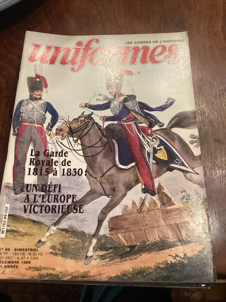 Uniformi e Armi - Gazzette Des Uniformes- Rivista Francese Numeri Diversi - Immagine 3 di 4