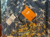 Quiksilver Waterman Men's Skinny Palms Woven Shirt. Size XL.