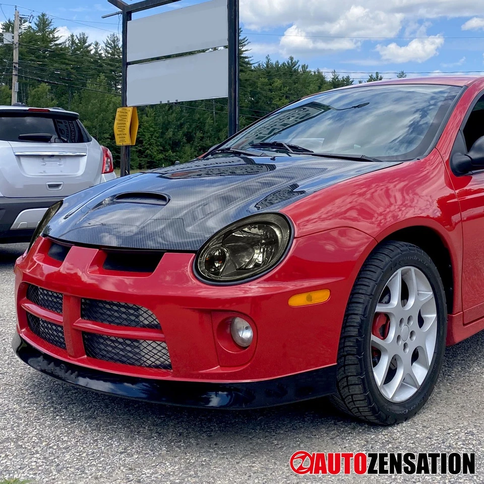 Fit 2003 2004 2005 Dodge Neon Smoke Headlights Corner Signal Lamps Left+Right - Image 3 of 4