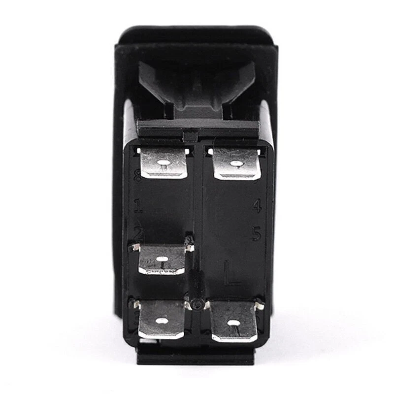 Laser Rocker Switch Backlit Car 4x4 Offroad Driving Light Bar 5Pins On-Off 20A - Image 3 of 4