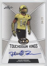 2014 Leaf US Army All-American Bowl Touchdown Kings 24/25 Jalen Brown Auto 1i9