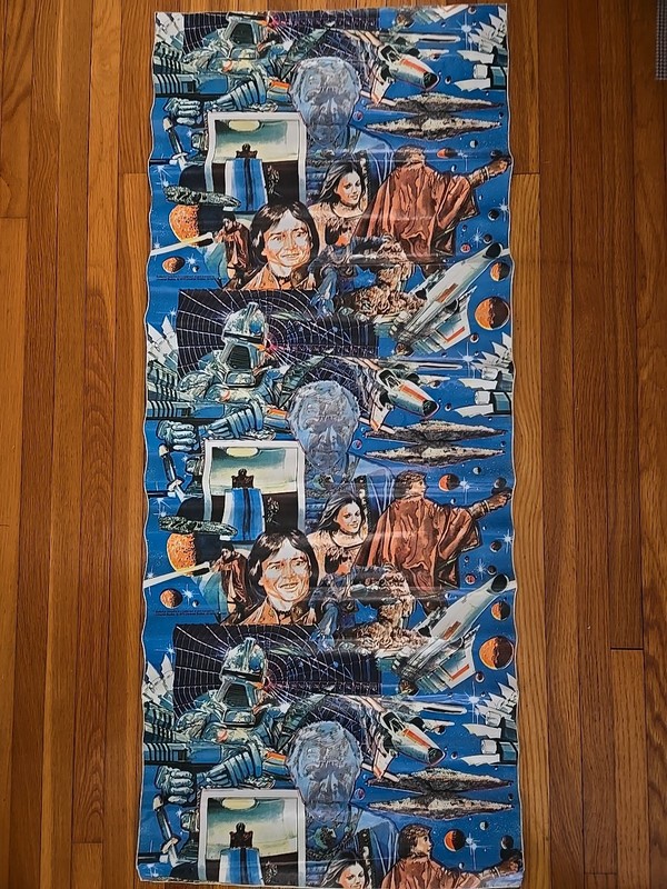 Battle Star Galactic Contact Paper New Old Stock Universal Studios Vintage 1978