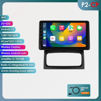 32GB 9''Für Renault Clio 2 2000-2012 Android13 CarPlay WIFI Autoradio GPS SWC BT