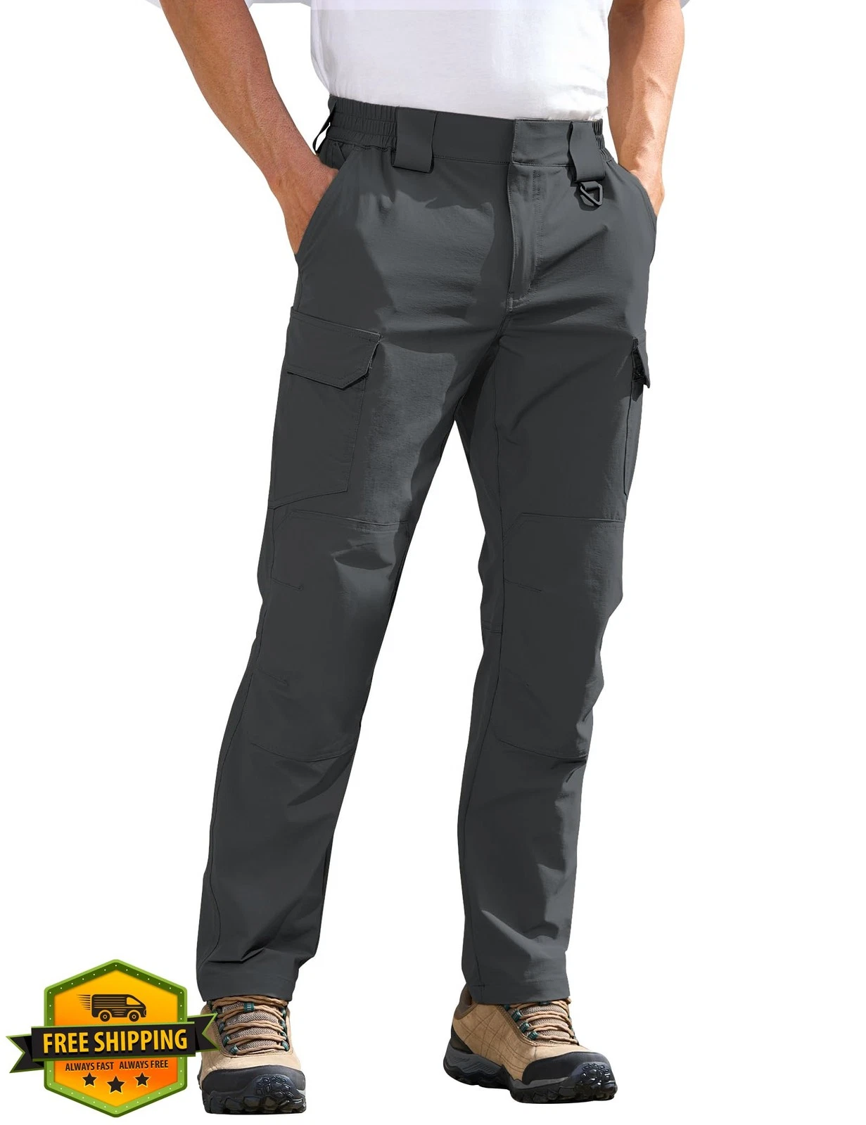 MOURCE Mens Hiking Pants Lightweight Quick Dry Water Resistant
Opens in a new window or tab