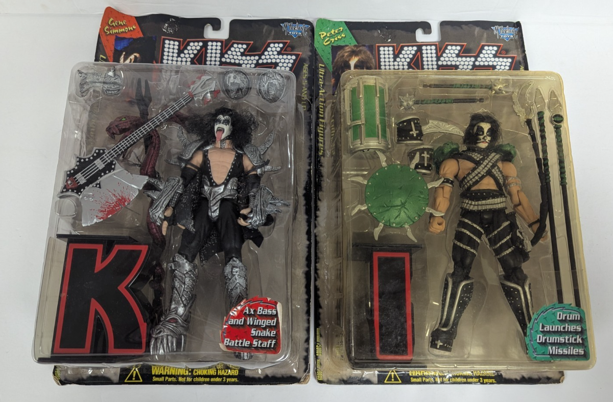 Kiss Ultra Action Figures Lot Of 4 McFarlane Toys | eBay