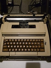 Vintage Smith Corona Correction Electric II Typewriter with Case Tested Working thumbnail