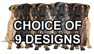 Bullmastiff Self Adhesive Dog Sticker
