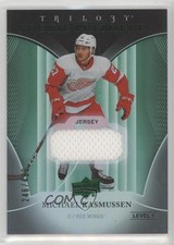 2018 Trilogy Rookies Jersey Green Foil Relics 246/499 Michael Rasmussen #75 tg9