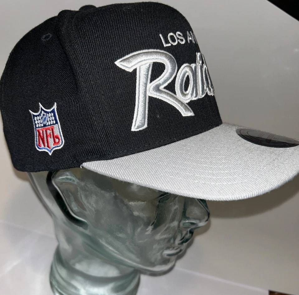 Бейсболка Los Angeles Raiders винтажная с надписью NFL — новая бейсболка Mitchell & Ness - Изображение 2 из 4