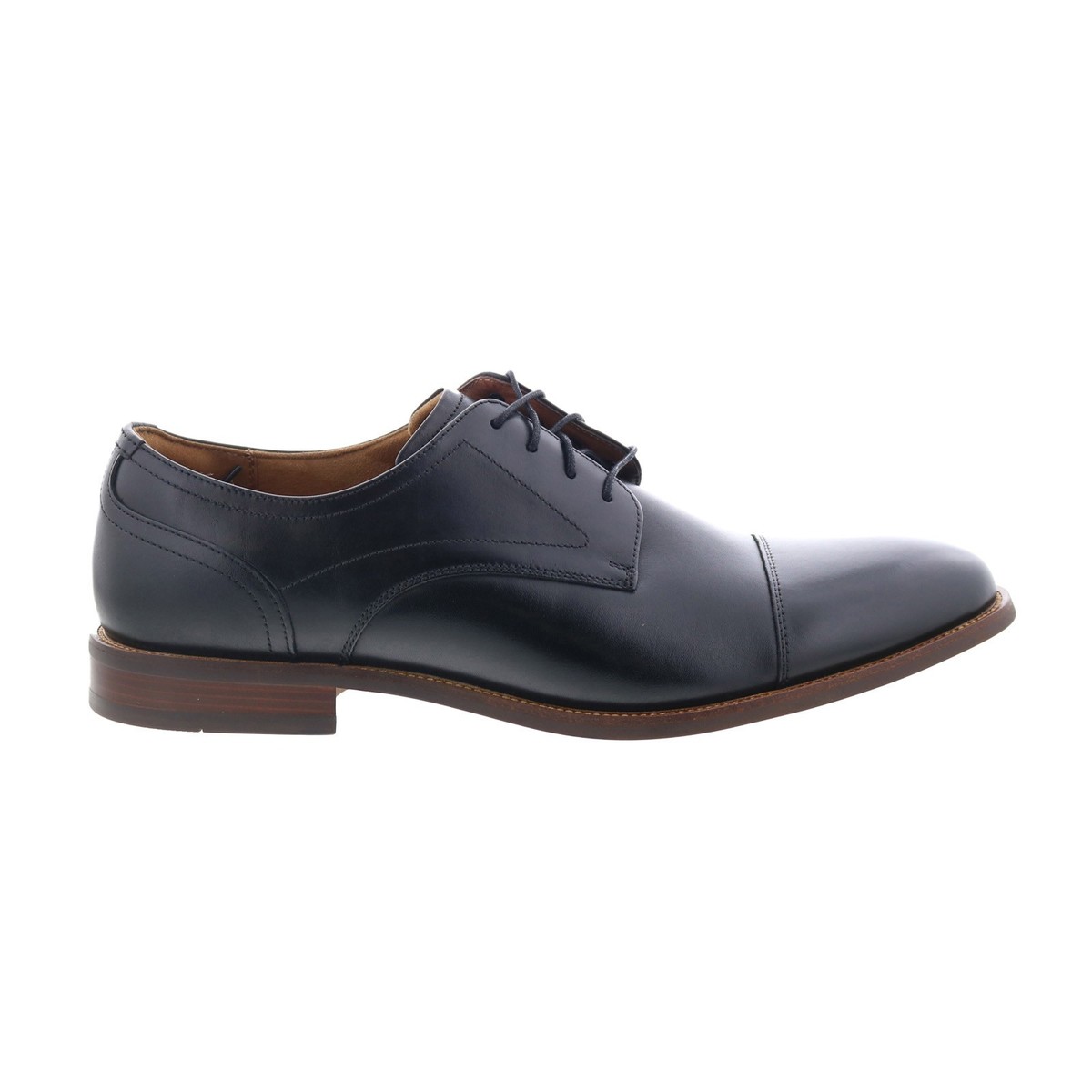 Florsheim Rucci Cap 13384B-001 Mens Black Oxfords Lace Ups Cap Toe Shoes