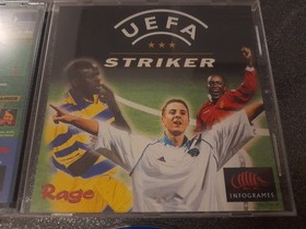 UEFA striker sega dreamcast complet avec notice (boitier CD) PAL fran&ccedil;ais 🇨🇵
