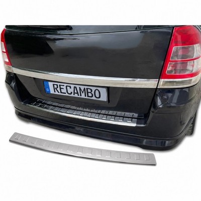 Ladekantenschutz Edelstahl chrom passend für OPEL ZAFIRA B | 2005-2014 Abkantung