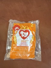 McDonald's Ty Teenie Beanie Baby Bongo the Monkey 2 1998, New Sealed