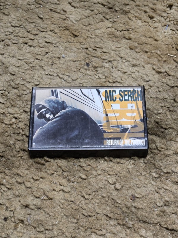 RARE MC SERCH CASSETTE TAPE RETURN OF THE PRODUCT 1992 SONY RAP HIP HOP 3RD BASS