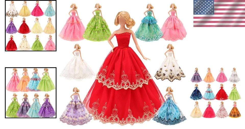 Nuevos conjuntos de vestidos para muñecas de 11,5 pulgadas Foto 2 de 4