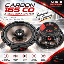 2-Way Coax Speakers Set 16.5 Cm (6.5") - 1 Pair 165Mm Coax Coaxial System