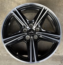 18” 2024 2025 FORD MUSTANG 18x8 5 SPOKE WHEEL RIM Factory Oem Black PR3C1007AA