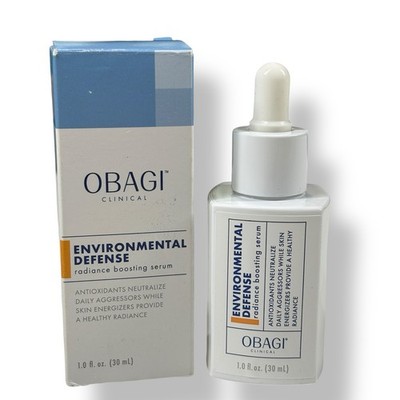 Obagi Clinical Environmental Defense Radiance Boosting Serum 1.0 fl Oz New