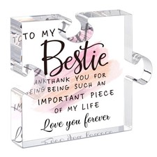 Bestie Gifts for Women Friendship - 4 x 4.7 x 0.6 inches, Bestie-colorful