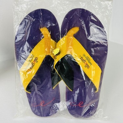 Allegra-D Pharmaceutical Promotional Merchandise Flip Flops Slides Womens 7 NEW