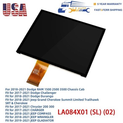 8.4'' For 2018-2023 Jeep Grand Cherokee Uconnect 4C UAQ LCD Display TDO-XGA084 US