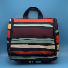 Reisenthel Borsa da Viaggio per WC Sospesa Manico a Righe Scomparti in Rete
