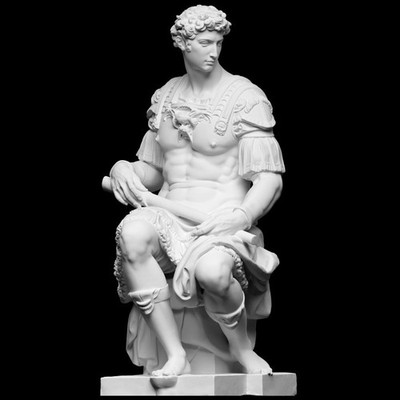 Giuliano de' Medici 15cm   12K Resin Bust Inspired by Michelangelo s Renaissance