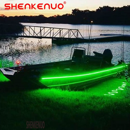 KIT ULTIMA BLACKLIGHT/STRISCE LED VERDI ULTRAVIOLETTE PER BARCHE E PESCA NOTTURNA - Foto 3 di 17