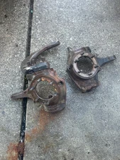 Chevy K5 K10 K20 GMC K15 K25 Dana 44 10 Bolt Flat Top Knuckles  OEM Dana Spicer