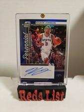 2021-22 ContendersOptic Perennial Contenders BlueAuto Keldon Johnson 3/75 1 of 1