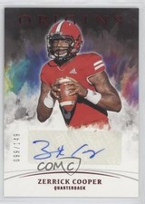 2022 Chronicles Draft Picks Origins Rookie Red 99/149 Zerrick Cooper Auto uk2