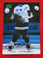 2025-26 UPPER DECK SERIES 2 🔥 #498 TUSKY MASCOT YOUNG GUNS ROOKIE - HOLIDAY RC