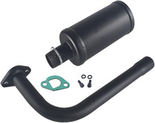 Exhaust with Muffler for Coleman Powersports CT200U BT200X KT196 RB200 Mb200,For