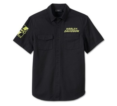 HARLEY-DAVIDSON Willie G  Skull Hemd für Herren schwarz