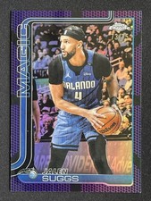Jalen Suggs 2025-26 Topps Chrome Purple Basketball Refractor Base /75 #115
