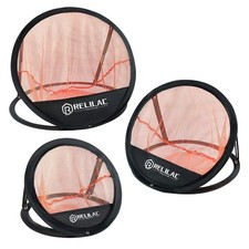 RELILAC Golf Chipping Net Set 3 Target Pop Up Practice Indoor Outdoor NEW