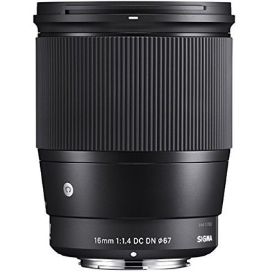 SIGMA CONTEMPORARY 16mm F1.4 DC DN Weitwinkelobjektiv für Canon EF-M Mount