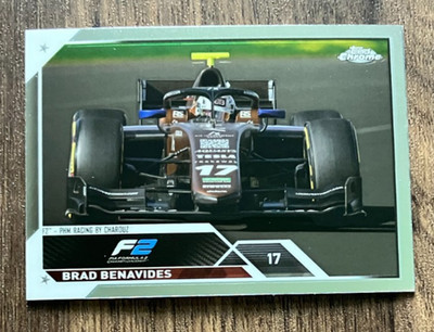 Brad Benavides #141 Charouz - 2023 Topps Chrome Formula 1 F1 F2 Card - CLEAN  NM