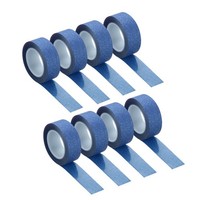 "8Stk 0,6\" X 11 Yards Glitzer Washi Tape Dunkelblau Bastelband Glitzer Klebeband"